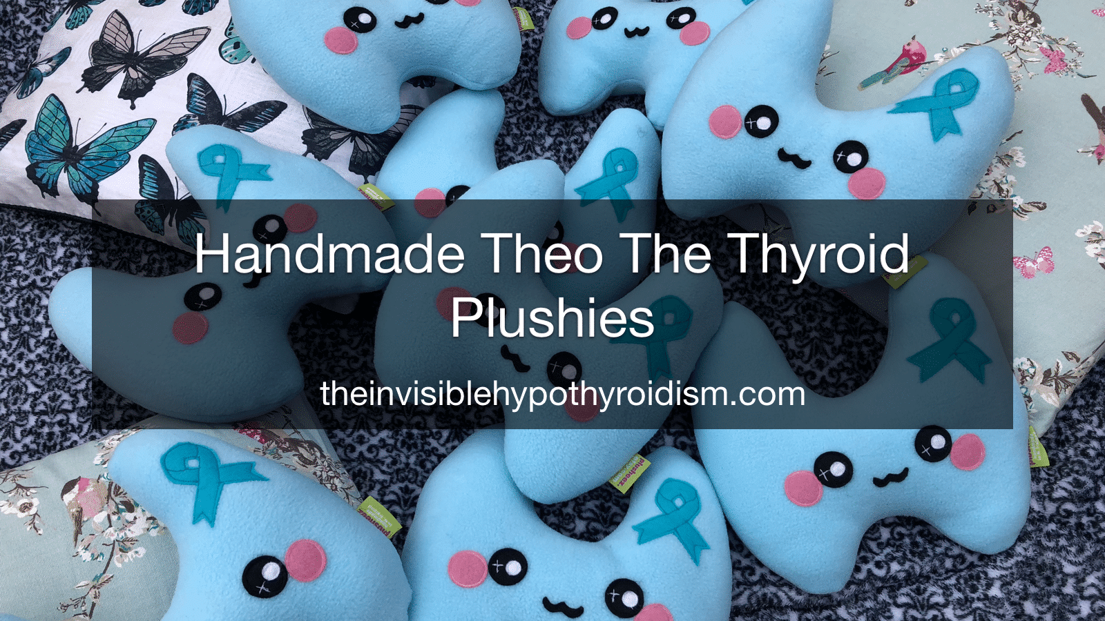 Handmade Theo The Thyroid Plushies