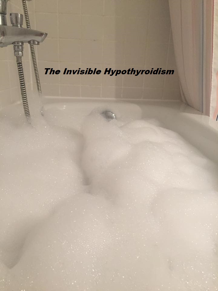 A foamy bubble bath