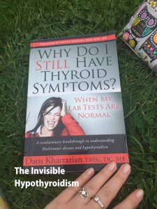 A picture of the book "Why Do I Still Have Thyroid Symptoms?" Byt Datis Kharrazian