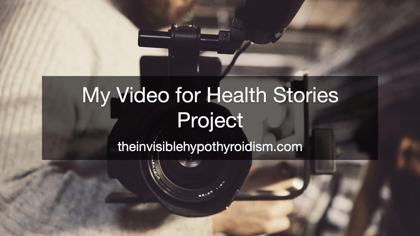 My Video for Health Stories Project