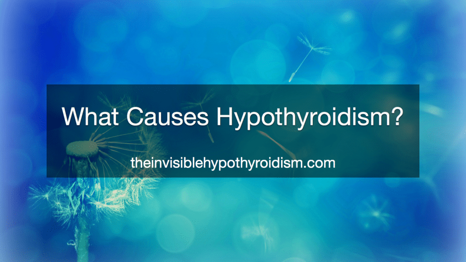 What Causes Hypothyroidism?