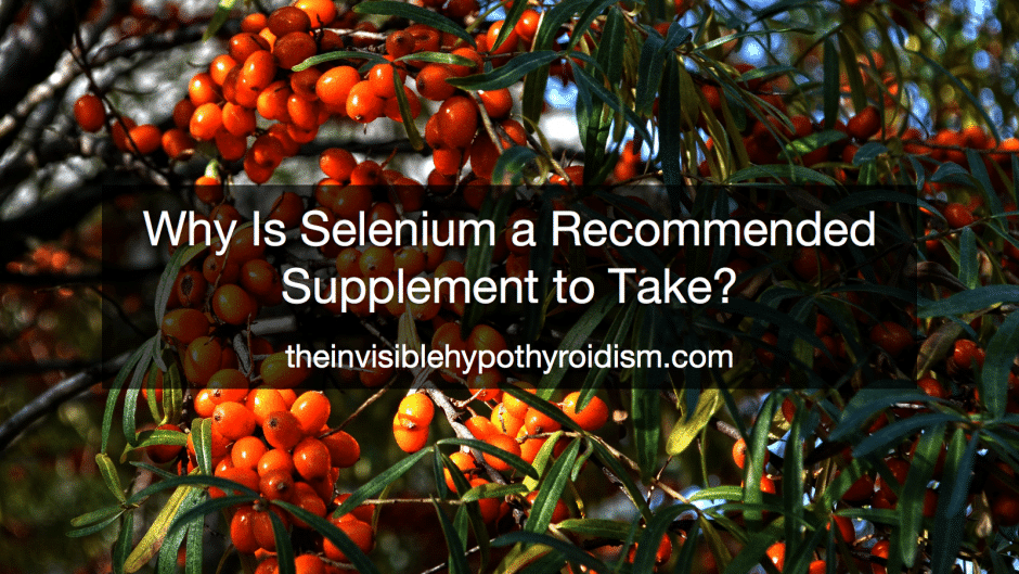 Why Is Selenium a Recommended Supplement to Take?