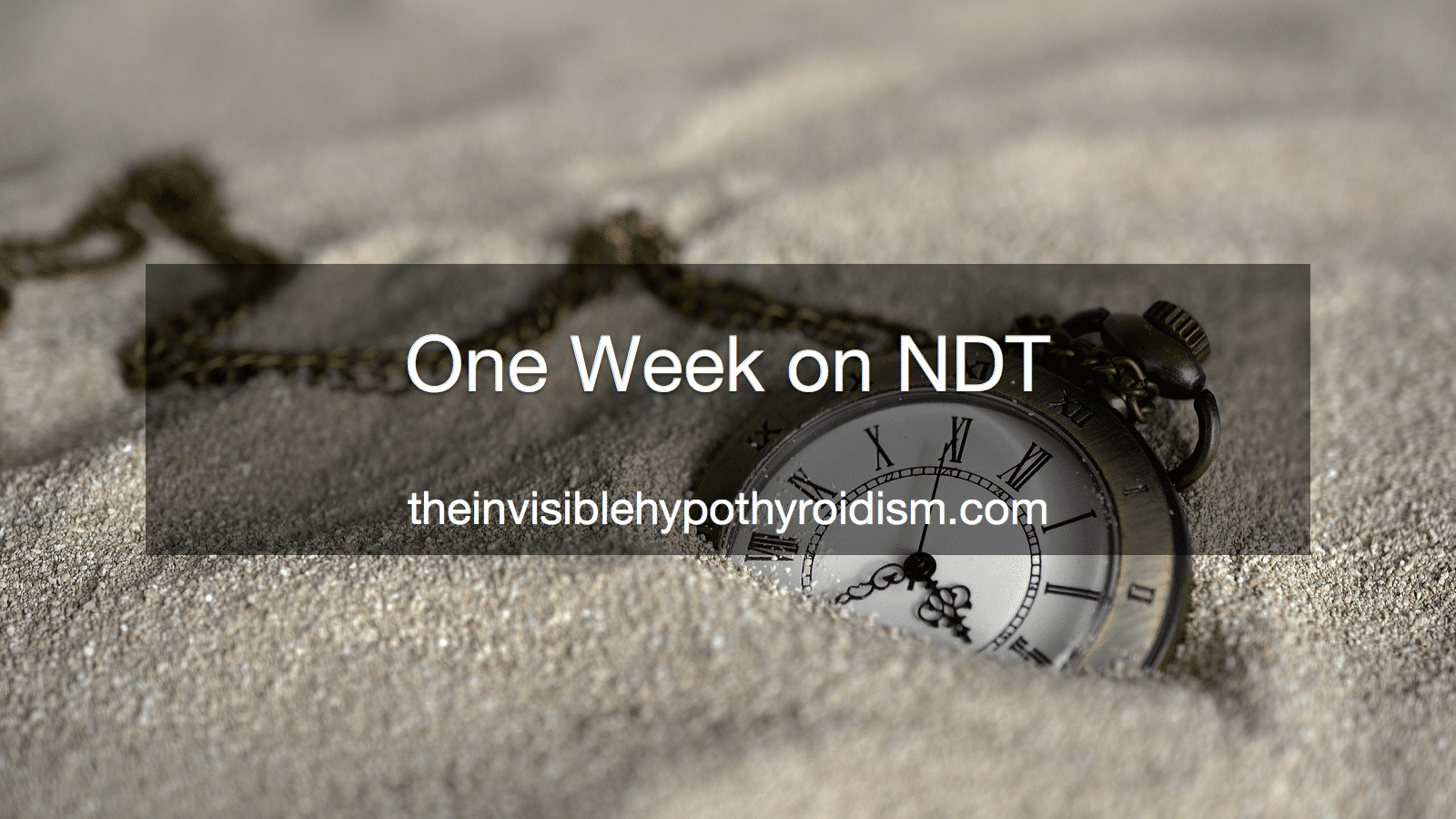 One Week on NDT