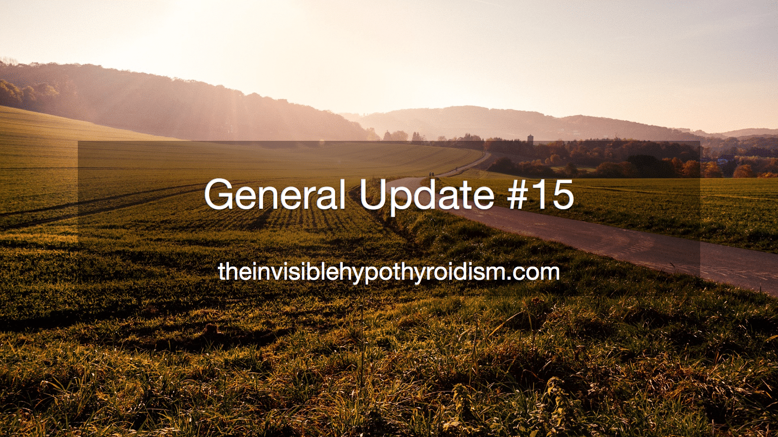 General Update #15