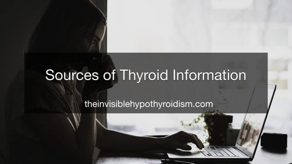 Sources of Thyroid Information