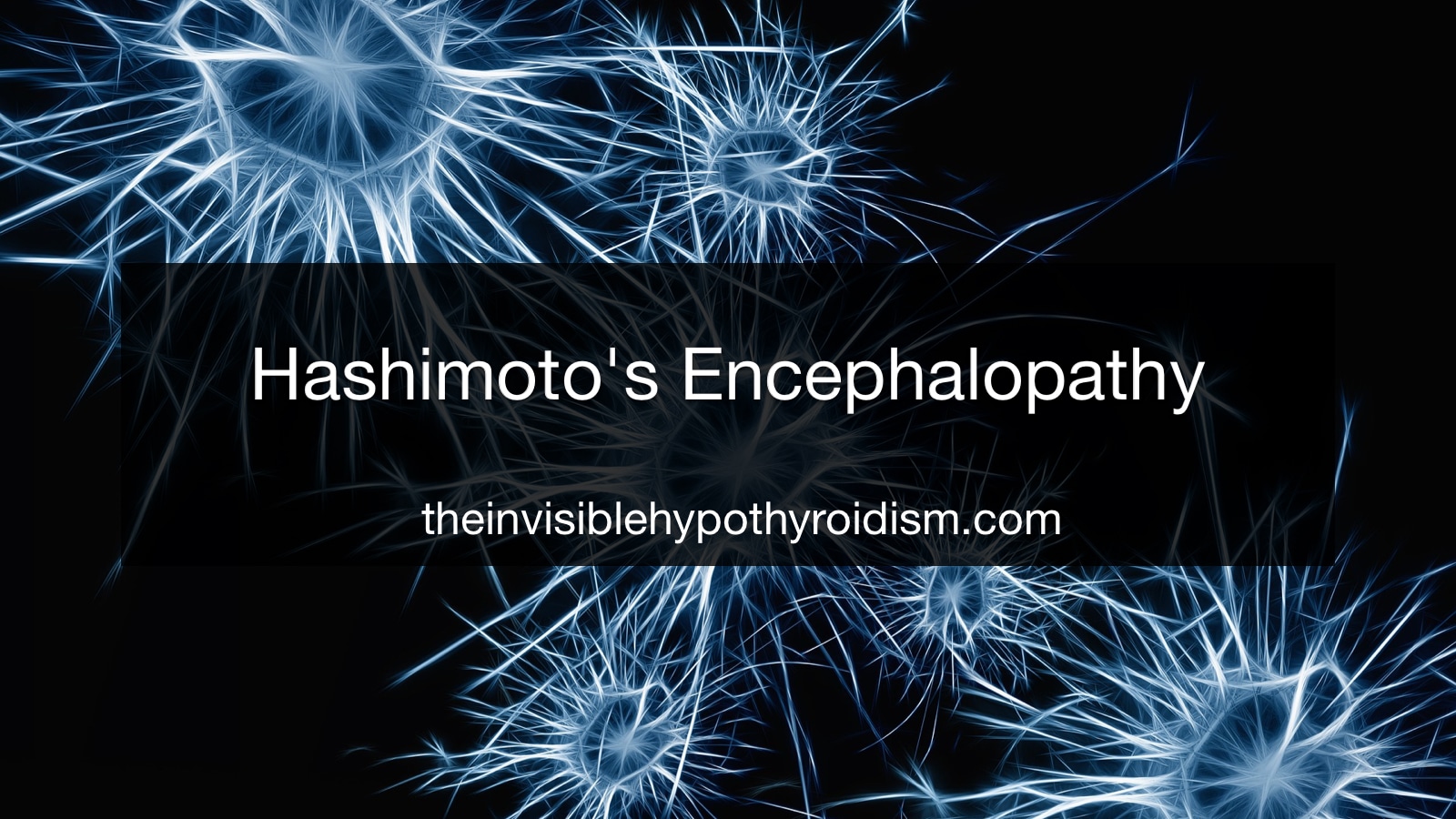 Hashimoto's Encephalopathy