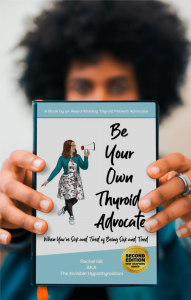 Be Your Own Thyroid Advocate Book Girl Holding