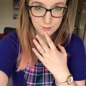 Rachel With Healthy Nails and Hypothyroidism