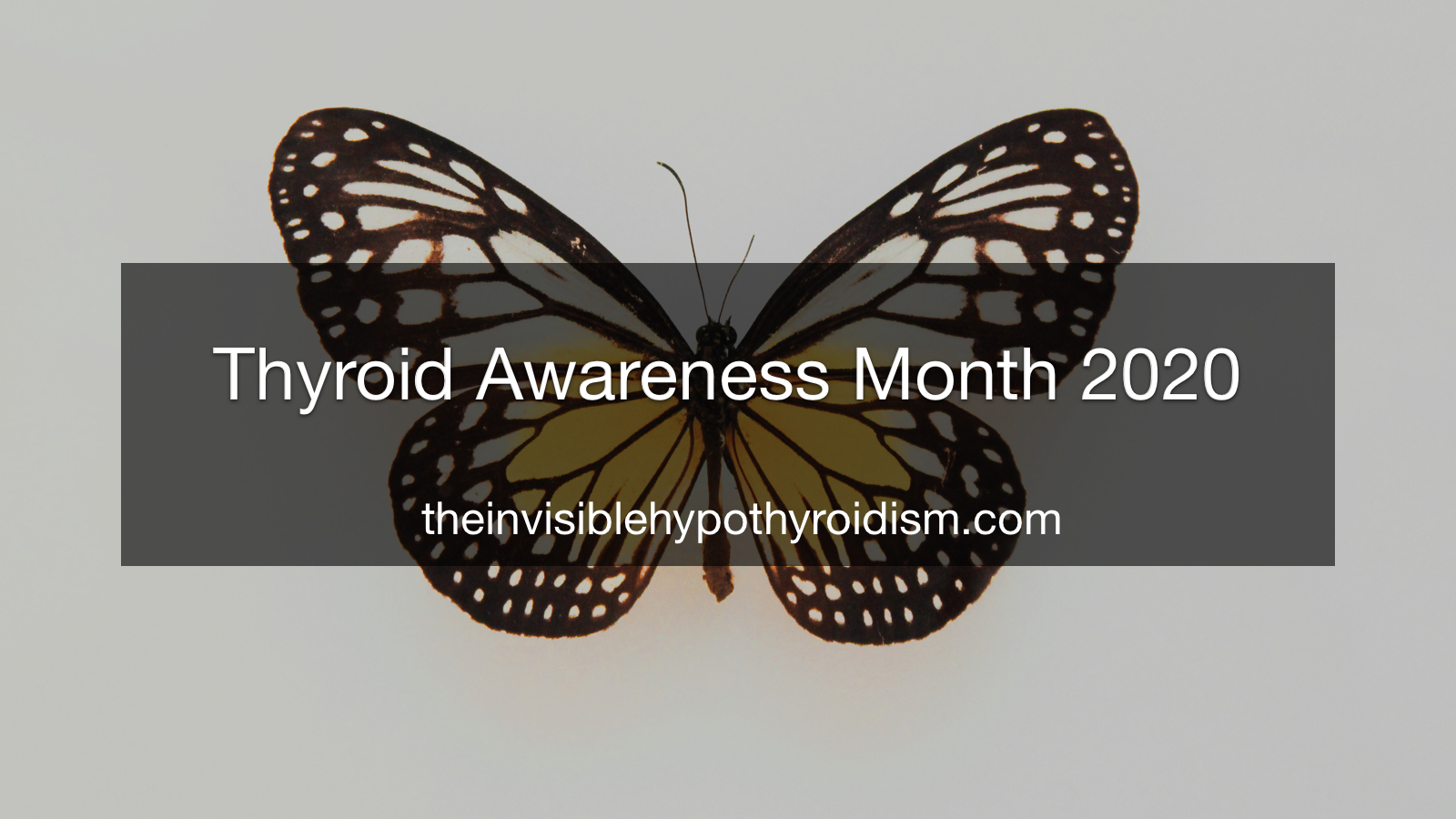 Thyroid Awareness Month 2020