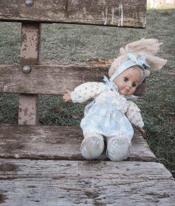 Doll on Bench