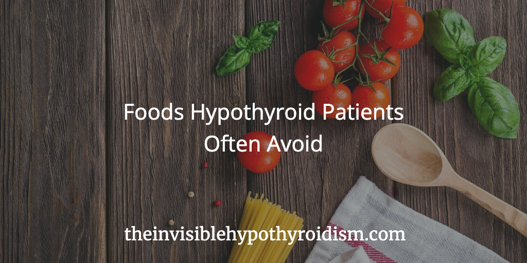 Foods To avoid With Hypothyroidism