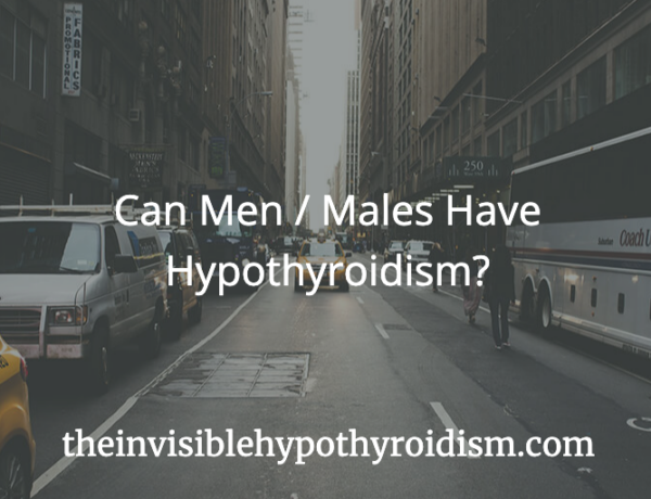 Can men get hypothyroidism