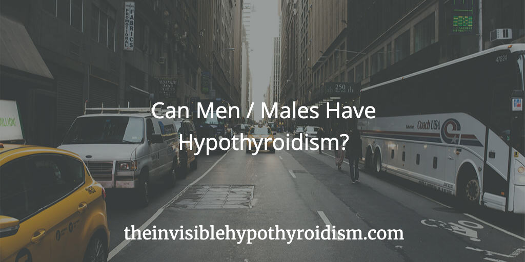 Can men get hypothyroidism